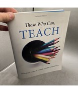 Those Who Can, Teach - 14th Edition Kevin Ryan James Cooper Book Fourtee... - $34.61 CAD