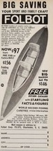 1975 Print Ad Folbot Folding Boats Sport &amp; Family Craft Charleston,S. Carolina - £8.64 GBP