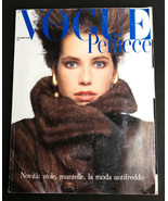 Vintage Vogue Italia Pellicce Edizioni Magazine October 1988 (Fur Coat E... - £193.53 GBP