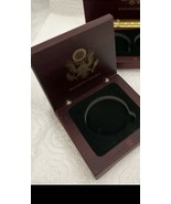 SPECIAL LISTING ONE WOOD BOX EMPTY NO CHALLENGE COIN  PRESIDENTIAL  EAGLE - $168.96 MXN