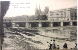 Burgos: Puente de San Pablo-Hauser y Menet. Madrid Postcard #1342 - $4.95