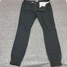Vintage Sunset Jogger Jeans Men 36x33 Black Straight Leg Pants Adult Out... - $345.09 MXN