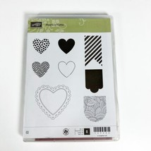 Stampin Up! Hearts A Flutter Stamp Set NEW - $9.89