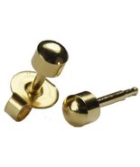 Ear Piercing Earrings 3 Pairs Of 4mm Gold Shapes 16ga Studex Studs  - €12,74 EUR