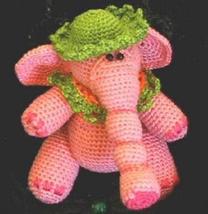 TANYA Miniature Crochet Elephant Pattern by Edith Molina -Amigurumi PDF ... - $6.99