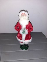 Byers Choice Carolers 1989 Santa Claus with Mini Christmas Tree - £43.06 GBP