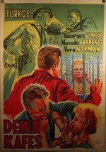 Vintage Turc Lithographie Affiche James Dean Comme Film - £73.78 GBP