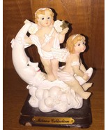 Vintage Milano Collection Angel Figurine Fairy Pixie On the Moon - £24.03 GBP