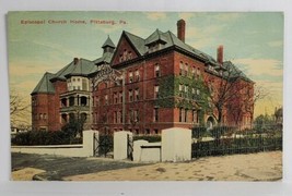 PA Pittsburg Pennsylvania Episcopal Church Home 1910 Pittsburgh Postcard... - £4.65 GBP