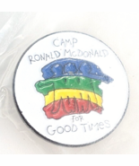 Camp Ronald McDonald For Good Times Enamel Pin Advertise Souvenir White ... - $12.99