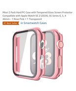2 Pack Hard PC Case with Tempered Glass Screen Protector Compatible with... - $20.30 CAD