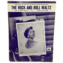 Piano Sheet Music Kay Starr The Rock and Roll Waltz Shorty Allen Dick Wa... - $9.87