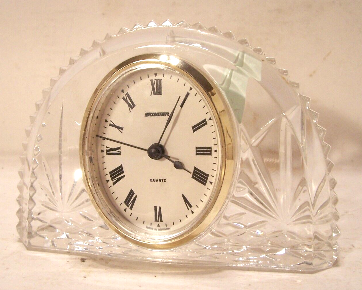Vintage Staiger Mantle Clock with Cut and 50 similar items