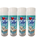 4x Love My Carpet Urine &amp; Stain Remover Odor Eliminates PardonMyPet 12 o... - $677.81 MXN