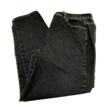 Gloria Vanderbilt Amanda Jeans Womens 18W Dark Blue Straight Leg - $18.43