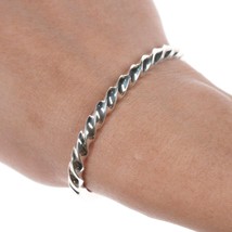 6&quot; Jennifer Curtis Navajo Twisted sterling bracelet - $242.55