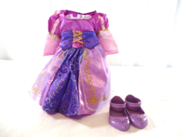 Disney Jakks Pacifics Tangled Rapuzel Princess 14” Toddler Doll Dress &amp; Shoes - $15.84