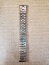 Kreisler Stainless gold fill Stretch link 1970s Vintage Watch Band Nos W77 - $54.89