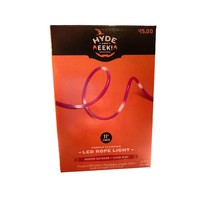 Halloween Rope Light Hyde &amp; EEK Purple Flashing or Steady Effect 11&#39; NEW - £10.46 GBP