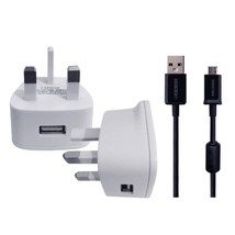Wall Charger &amp; Usb Cable For Jvc (HA-A10T) True Wireless Earbuds Pod - £9.05 GBP