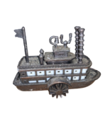Bronze Metal Steamboat Paddle Boat Replica Die Cast Novelty Toy Pencil S... - $13.38 CAD