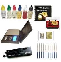 Gold Acid Testing Kit Electronic Diamond Tester DWT Oz Digital Test 14k ... - £38.58 GBP