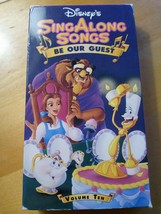 SHIP24H-Disneys Sing Along Songs - Beauty and the Beast: Be Our Guest (VHS 1992) - £7.92 GBP