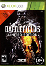 100% Mint Xbox 360 Battlefield 3 Limited Edition Game Case Manual p-CODE 2 Disks - £3.82 GBP