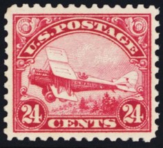 C6, Mint VF NH 24¢ Jenny Airmail Stamp * Stuart Katz - $150.00