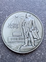 Rare Type Vintage CCCP Table Medal In Honor Of Lenin’s 100th Birthday An... - £10.68 GBP