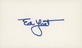 Ed Yost original signature - £78.63 GBP