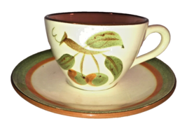 Stangl Pottery Orchard Song Tea Cup &amp; Saucer - £7.98 GBP