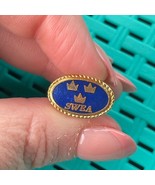 Gold and Blue Men&#39;s Accessory Pin - €8,68 EUR