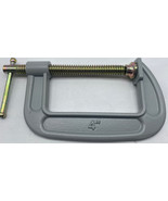 NEW Unbranded 4” CLAMP 4 Inch C-Clamp w/ Iron Body &amp; Steel Screw  - £9.80 GBP