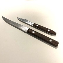 Warther And Sons Paring And Steak Knife Set Lot Of 2 Made In USA - £46.73 GBP