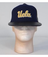 New Era 59Fifty UCLA Bruins Leather &amp; Wool Baseball Cap Adult Fitted NWT - £55.81 GBP