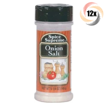 12x Shakers Spice Supreme Onion Salt Seasoning | 5.25oz | Fast Shipping - £22.12 GBP