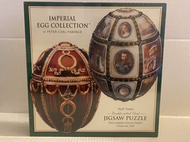 Past Times Double-Sided Jigsaw Puzzle Forbes Imperial Egg Collection 600... - $98.99