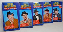 Red Skelton - A Legend of Laughter (VHS 2002 5-Tape Set) NICE! Fast Ship... - $18.82