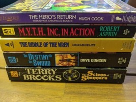 Lot Of (5) Vintage 1985 Fantasy Novels The Heros Return The Scions Of Shannara + - £39.56 GBP