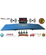 Prime NTEP Floor scale 4&#39;x8&#39; 1,000 lb x .2 lb Wireless cordless + 2 Ramp - $8,412.77 CAD