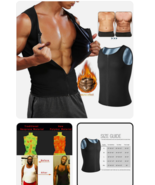 Active Monster Men L Sauna Sweat Vest; Waist Trainer Slimming Body Sculp... - $9.38 CAD