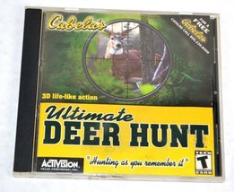 Cabela&#39;s Ultimate Deer Hunt (Windows 95 PC Video Game) Complete Disc / Jewel Cas - £10.83 GBP