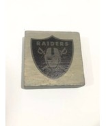 NFL Oakland Raiders Logo Block - Rustic Marlin Design- Wood Block - NWT - £6.14 GBP
