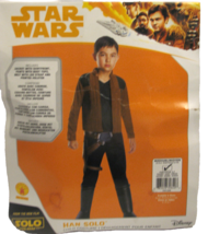 Disney Rubies Star Wars Han Solo Halloween Costume Kids Size Medium M 8-10 - £15.64 GBP