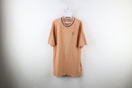 Vintage 90s Streetwear Mens Large Faded Striped Thermal Knit Rowing T-Shirt - $39.55