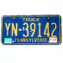 2001 United States Pennsylvania Base Truck License Plate YN-39142 - $25.73
