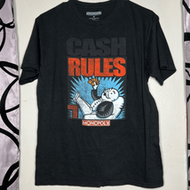 Monopoly Cash Rules T-Shirt size medium - £9.37 GBP