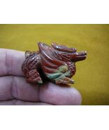 (Y-DRAG-CDW-554) little Red winged Chinese Dragon MYTHICAL figurine gems... - €17,18 EUR