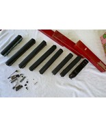 JC HO train set Locomotive vintage Wooden , 8 PC - $95.34 CAD
